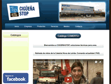 Tablet Screenshot of ciguenastop.com